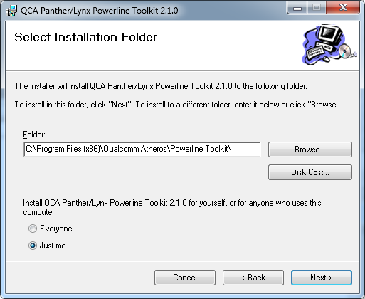 Windows Installer Dialogue